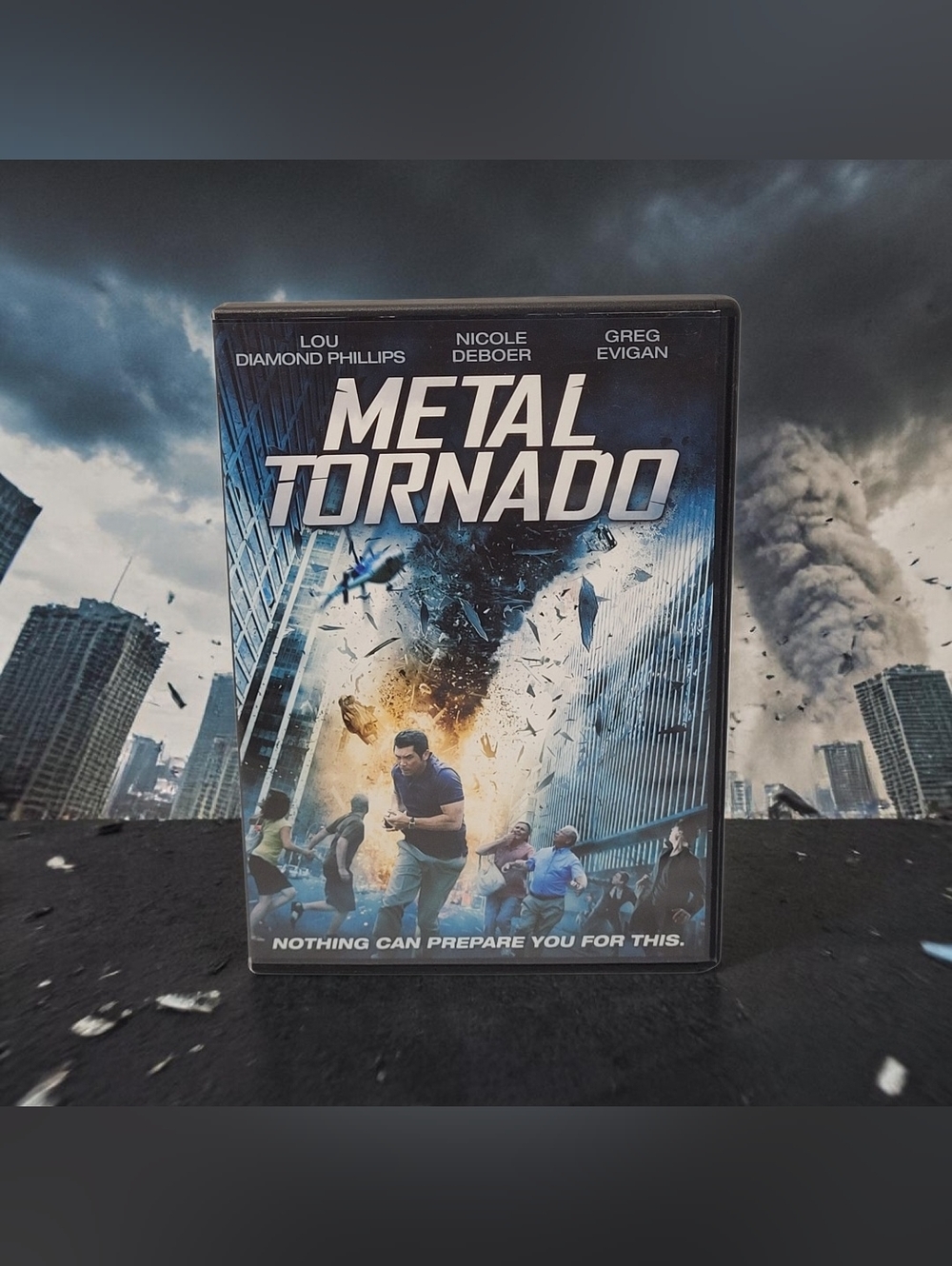 Metal Tornado (DVD, 2012) Lou Diamond Phillips Sci-Fi Disaster Television Movie